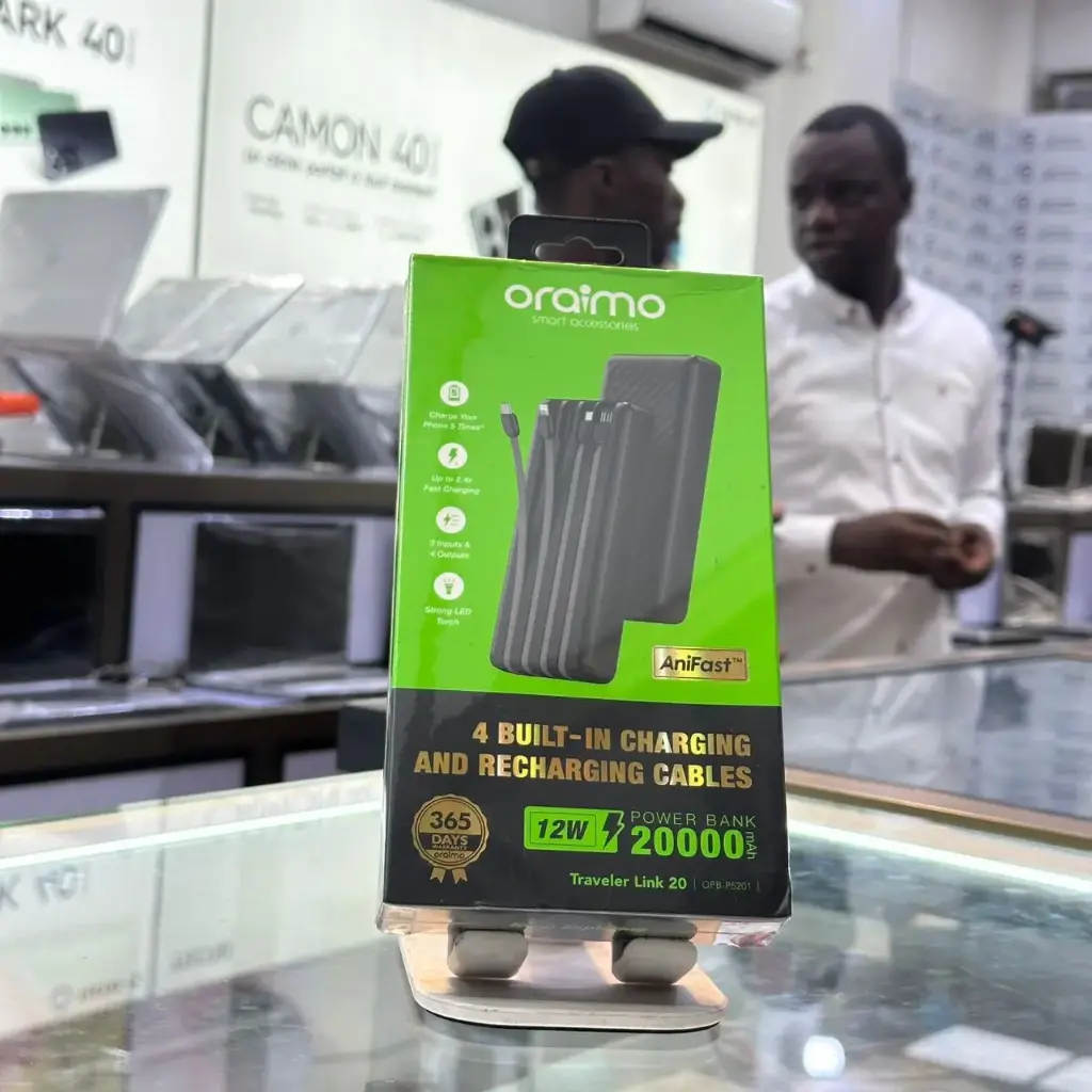 Oraimo traveler link 20 20000mAh OPB P5201