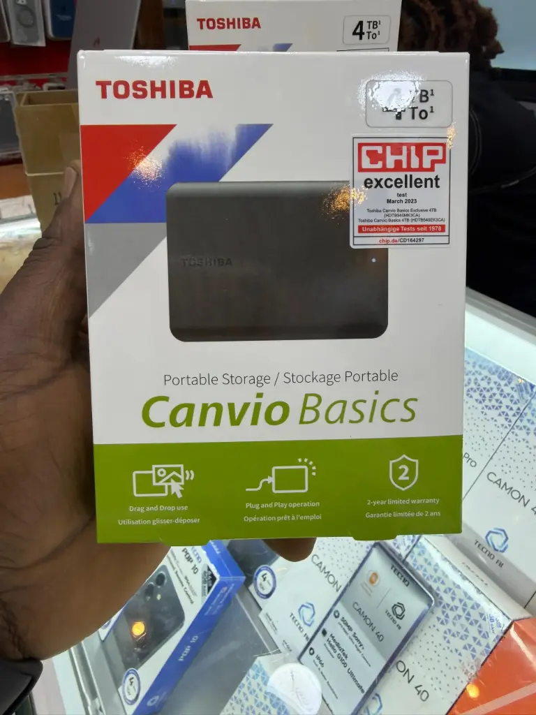 BOX TOSHIBA HDD 4Téra