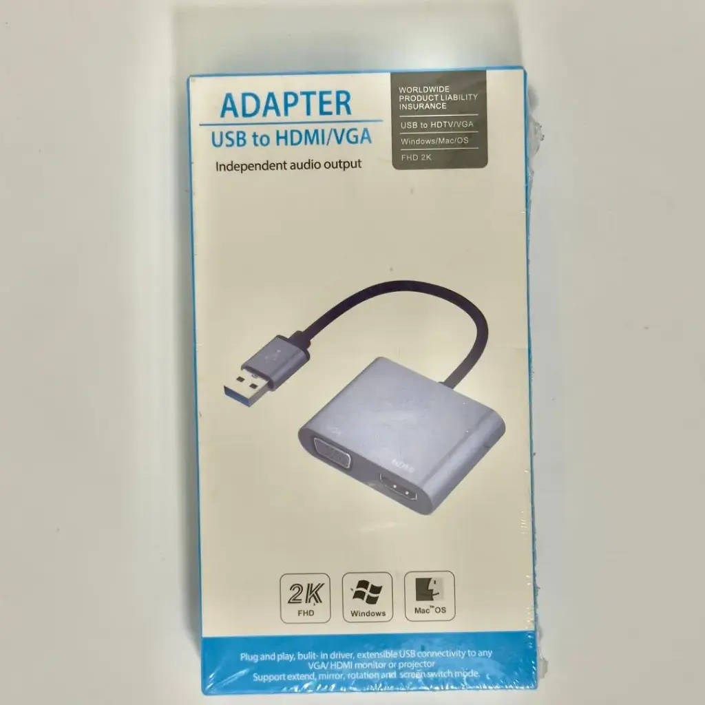 ADAPTATEUR USB vers HDMI/VGA