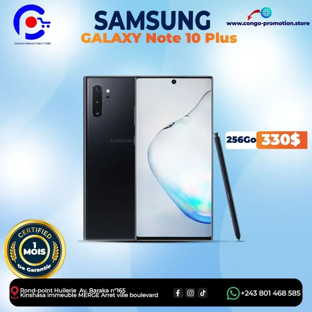 Samsung Galaxy Note 10 Plus - 256Go