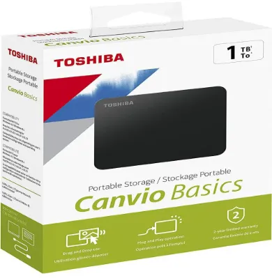 BOX TOSHIBA HDD 1Téra