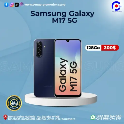 Samasung galaxy m17 128 5G